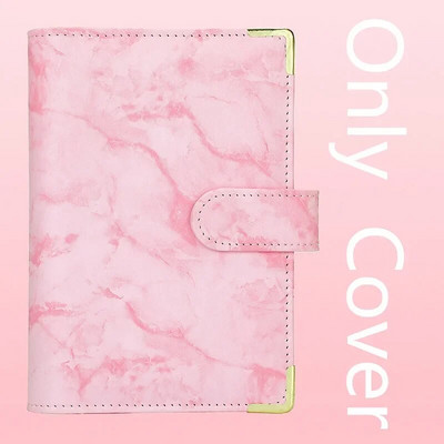 A6 Marble Colorful Money Budget Planner Binder Envelopes Cash Notebook for Budgeting Money Organizer for Budget Binder