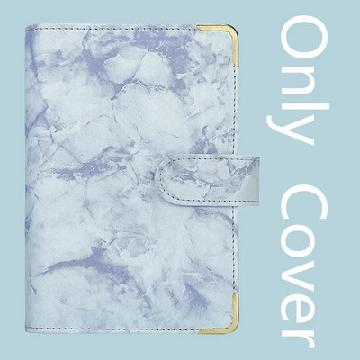 A6 Marble Colorful Money Budget Planner Binder Envelopes Cash Notebook for Budgeting Money Organizer for Budget Binder
