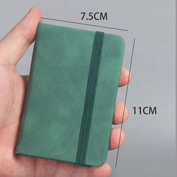 1 τεμ A7 Mini Notebook φορητό σημειωματάριο τσέπης Σχεδιασμός ημερολογίου Ατζέντα Σημείωση γραφείου Σχολική γραφική ύλη