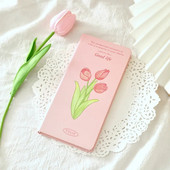 Σημειωματάριο Ins Tulip Planner Kawaii Budget Diary Journal Σημειωματάριο Agenda Planner Πρόγραμμα Organizer To Do List Κορεατικά χαρτικά