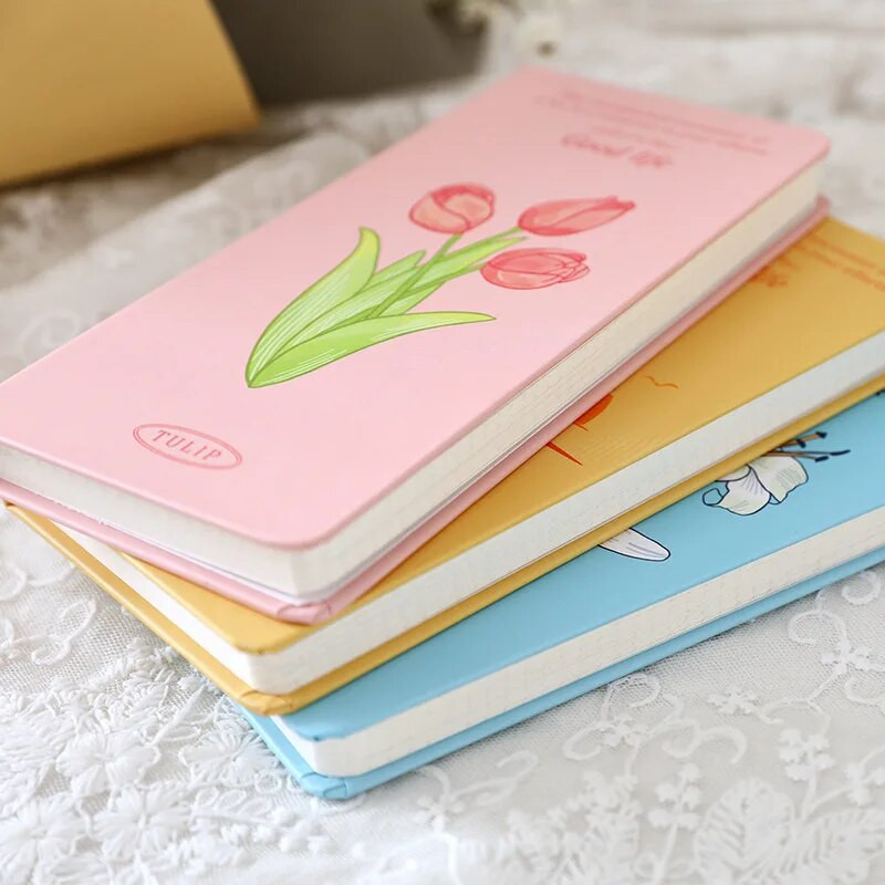 Σημειωματάριο Ins Tulip Planner Kawaii Budget Diary Journal Σημειωματάριο Agenda Planner Πρόγραμμα Organizer To Do List Κορεατικά χαρτικά
