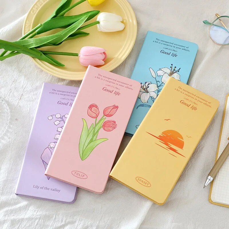 Σημειωματάριο Ins Tulip Planner Kawaii Budget Diary Journal Σημειωματάριο Agenda Planner Πρόγραμμα Organizer To Do List Κορεατικά χαρτικά
