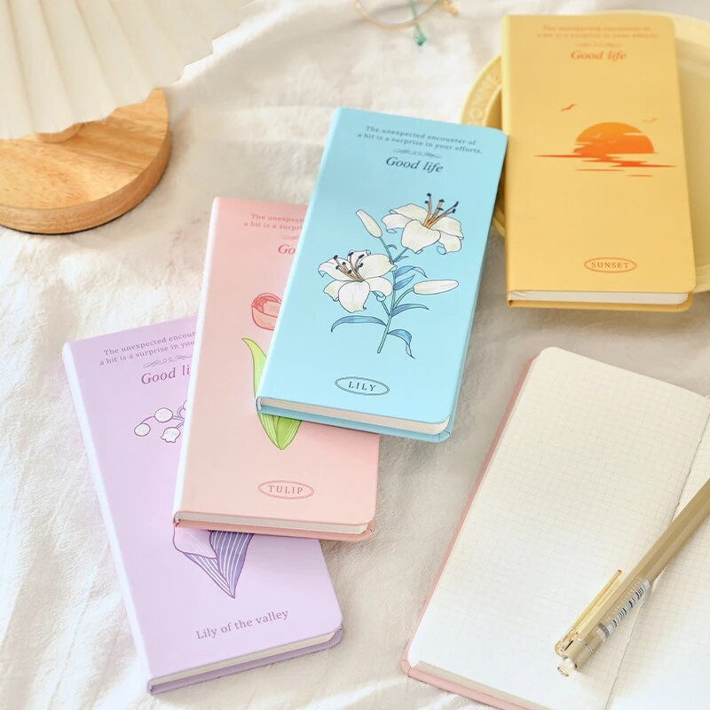 Σημειωματάριο Ins Tulip Planner Kawaii Budget Diary Journal Σημειωματάριο Agenda Planner Πρόγραμμα Organizer To Do List Κορεατικά χαρτικά