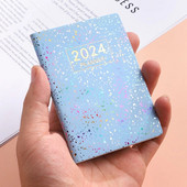 Planul Săptămânal Săptămâni Carte de mână 2024 Agenda Todolist Carte de Înregistrări Student Autodisciplină Plan Jurnal Birou școlar