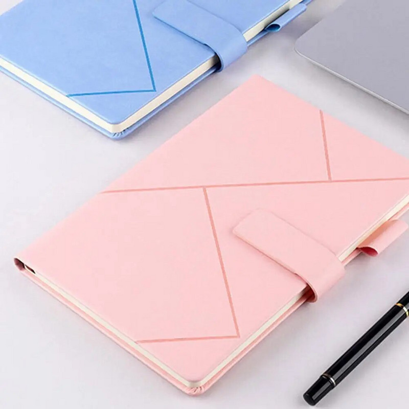 A5 Macaron värviline sülearvuti ärimärkmik Lihtne korea versioon Ettevõtte koosolekute protokollid sülearvutite päevik kontorikooli jaoks