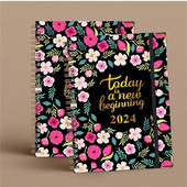 2024 A5 Planner Märkmiku päevik Nädala planeerija Päevakava Eesmärk Harjumus Ajakava Ajakiri Märkmikud Kirjatarbed Kontoritarbed