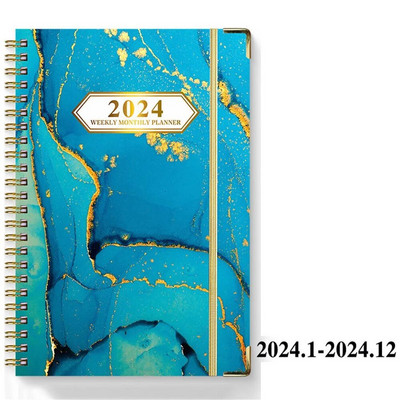 2024 A5 Planner Märkmiku päevik Nädala planeerija Päevakava Eesmärk Harjumus Ajakava Ajakiri Märkmikud Kirjatarbed Kontoritarbed