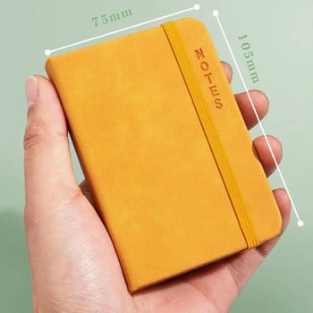 A7 Mini Notebook Преносим джобен бележник Memo Diary Planner Хартия за писане за ученици Училищни офис консумативи