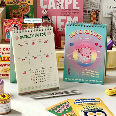 Dnevni/tjedni planer zavojnice 120 listova Dnevni red Dnevnik Pribor za 2023. Školski pribor za učenje za učenike Povratak u školu