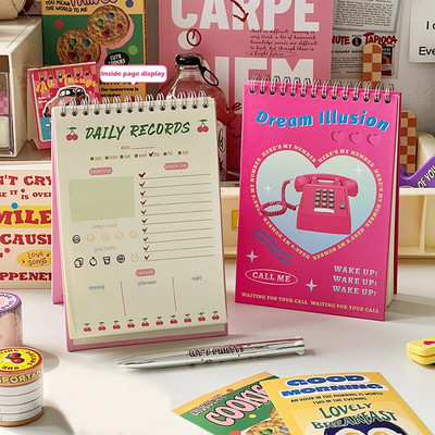 Dnevni/tjedni planer zavojnice 120 listova Dnevni red Dnevnik Pribor za 2023. Školski pribor za učenje za učenike Povratak u školu