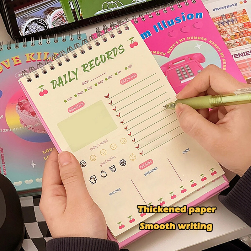 Dnevni/tjedni planer zavojnice 120 listova Dnevni red Dnevnik Pribor za 2023. Školski pribor za učenje za učenike Povratak u školu