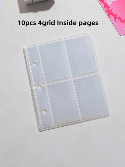 New Kawaii House shape Series Furry 3 Inch Kpop Photocards Binder Book Idol Photo Cards Album Collection Book