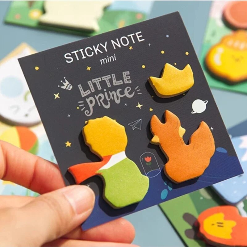 Μικρή παιδική σειρά Cartoon Sticky Notes Memo Pad Diary Stationary Scrapbook Διακοσμητικό χαριτωμένο μίνι Halloween N Times Sticky