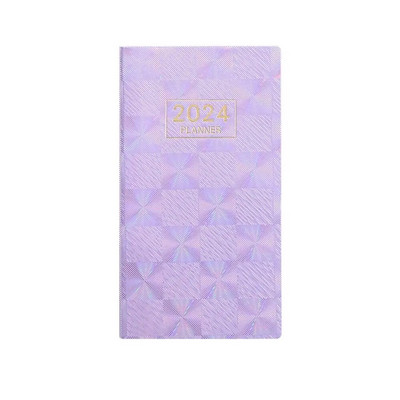 60 lehte tihendab Agenda 2024 Planner kaasaskantav A6 ajakava koostaja Kvaliteetne ärimärkmik kooli kontorisse