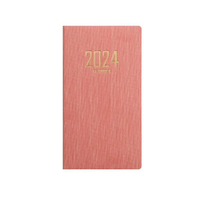 60 lehte tihendab Agenda 2024 Planner kaasaskantav A6 ajakava koostaja Kvaliteetne ärimärkmik kooli kontorisse