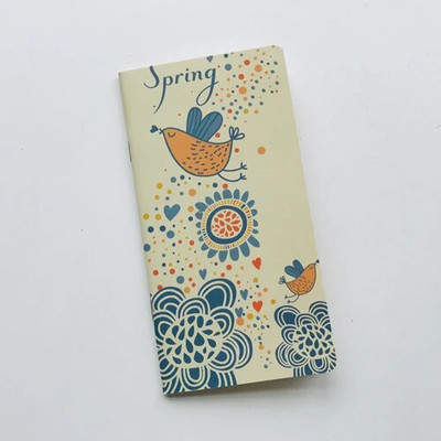 24 poognat 48 000 elegantsed linnud lilled tekk märkmik Kirjutamine minipäevik käsitööraamatute memod Õpilaste kirjatarbed kooli kontoritarbed