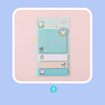 80 lehte/komplekt Multifilmi loomad Isekleepuvad kleepuvad märkmed Memoplaneerija kleebis Armsad kirjatarbed kingitus