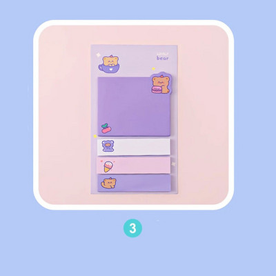 80 lehte/komplekt Multifilmi loomad Isekleepuvad kleepuvad märkmed Memoplaneerija kleebis Armsad kirjatarbed kingitus