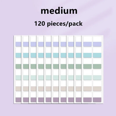 Πλαστικό αυτοκόλλητο ευρετηρίου PET Ετικέτες κατηγορίας χαριτωμένες αυτοκόλλητες σημειώσεις μαθητής σχολείου σελιδοδείκτης χαρτί αυτοκόλλητο αυτοκόλλητο οδηγιών δώρο