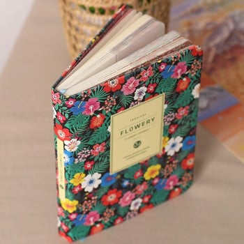 Ins Floral Planner Notebook Kawaii Agenda Planner Budget Book Schedule Organizer Diary Notepad Корейски канцеларски материали Офис консумативи