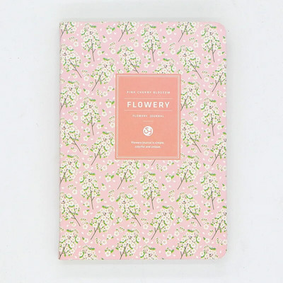 Ins Floral Planner märkmik Kawaii Agenda Planner Eelarve Raamat Ajakava Korraldaja Päevik Märkmik Korea kirjatarbed Kontoritarbed