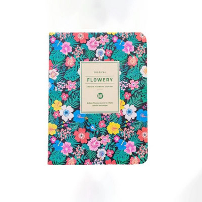 Ins Floral Planner märkmik Kawaii Agenda Planner Eelarve Raamat Ajakava Korraldaja Päevik Märkmik Korea kirjatarbed Kontoritarbed