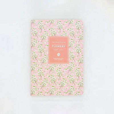 Ins Floral Planner märkmik Kawaii Agenda Planner Eelarve Raamat Ajakava Korraldaja Päevik Märkmik Korea kirjatarbed Kontoritarbed