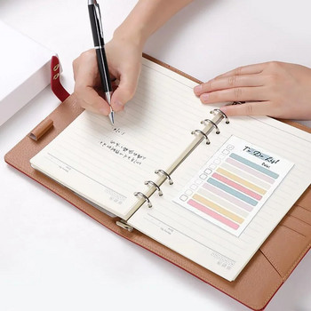 50 φύλλα Rainbow To-Do List Sticky Notes Notepad Memo Planner Tearable Memo Pad Stationery