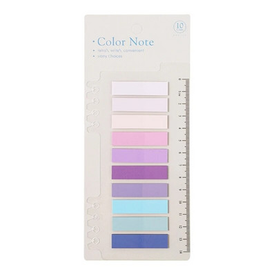 Σελίδες-δείκτες αδιάβροχες κολλώδεις καρτέλες ευρετηρίου Διαφανείς σημαίες σελίδας Σχολικά είδη