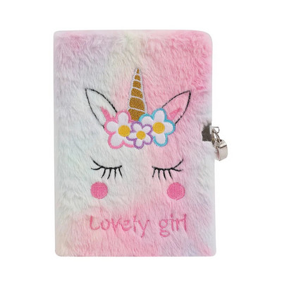 A5-kujuline multikas armas ükssarvikmärkmik, lukuga käsiraamatupäevikuraamat õpilastele õpilaste kooli visandiraamatu kirjatarvete kingitus