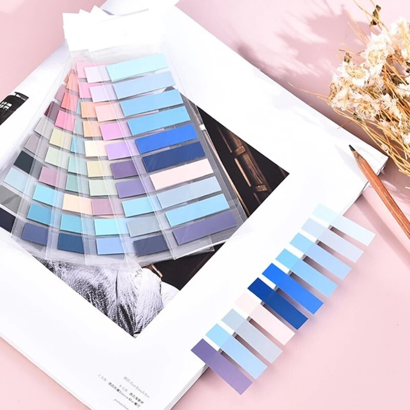 Failikaustade sildid Ühevärvilised märgid sobivad suurepäraselt värviliste märkmete tegemiseks ja reisimiseks