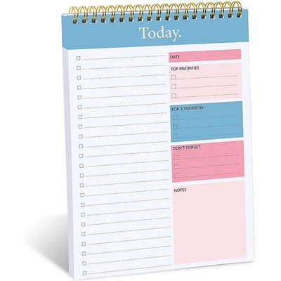 52 Σελίδες Weekly Meal Planner Pad Meal Planner Notepad για οργανωμένη εβδομαδιαία λίστα ελέγχου παντοπωλείου για βολικές αγορές