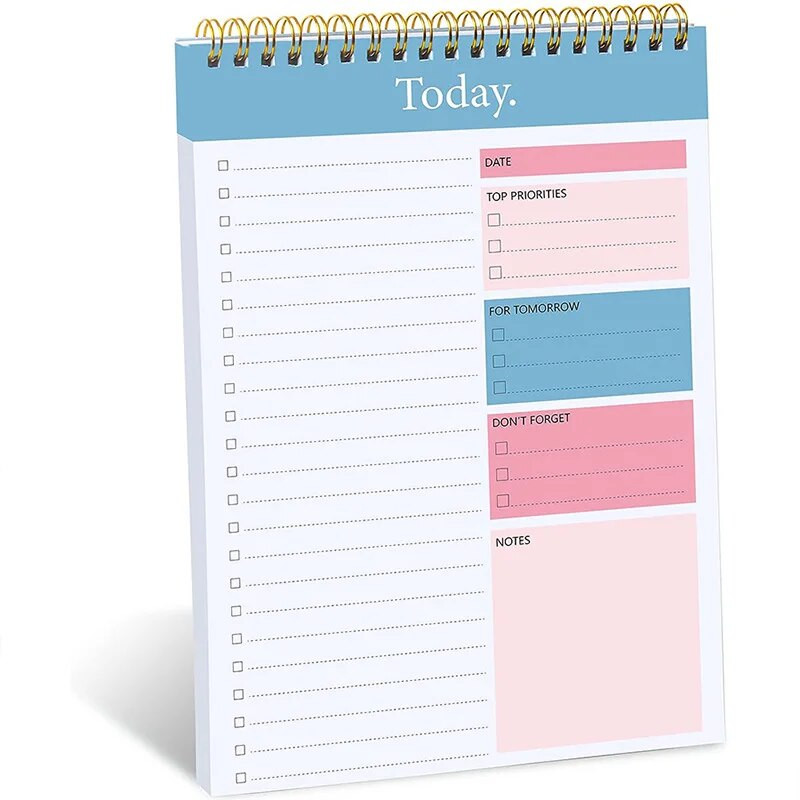 52 Σελίδες Weekly Meal Planner Pad Meal Planner Notepad για οργανωμένη εβδομαδιαία λίστα ελέγχου παντοπωλείου για βολικές αγορές
