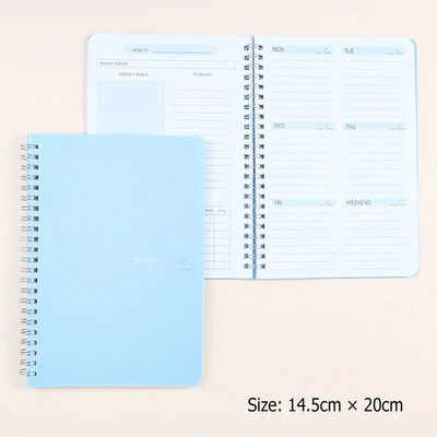 Tähtkuju Kaane Agenda Planner Sülevihik Dateerimata tähistaevas A6 Pehmest PU-nahast väike päevik Terve aasta Dateerimata iga päev ja kuu