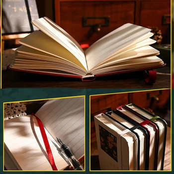 96 Φύλλα Φορητό Βιβλίο τσέπης Απλό Λογοτεχνικό Οριζόντιο Σημειωματάριο Μίνι Α7 Σχεδιασμός ημερολογίου Γραφείο Σχολική προμήθεια