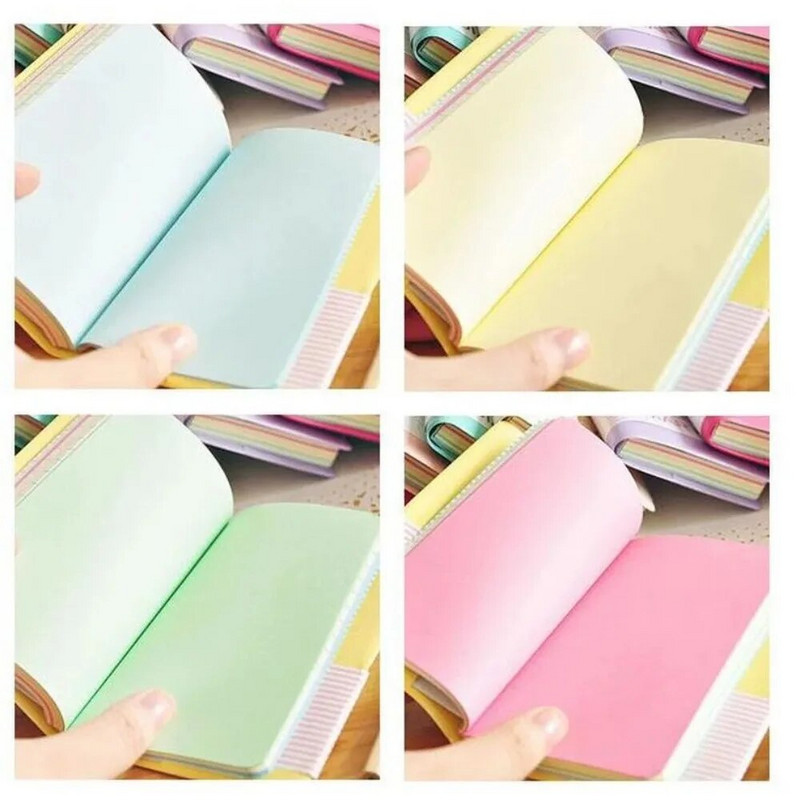 Τοποθετημένο σε φορητό υπολογιστή Smile Hard Copybook Έγχρωμο Ημερολόγιο Σημειωματάριο Δώρο Γραφικής ύλης Kawaii Zakka Υλικό Γραφείου Σχολικά Προμήθειες