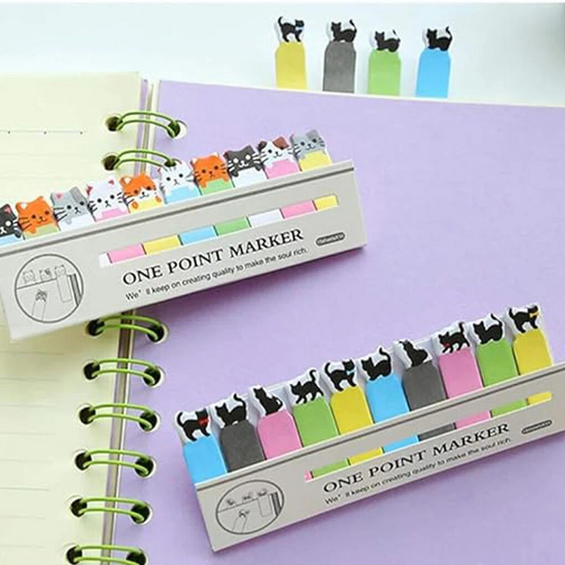 Χαρτί μείνετε οργανωμένο με κολλώδεις σημειώσεις Ποικιλία χρωμάτων για φοιτητές Γραφική ύλη Γρήγορη λήψη σημειώσεων