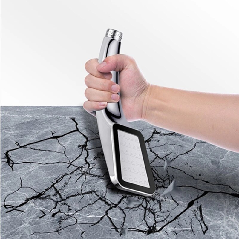 Snažna mlaznica pod pritiskom Štednja vode Visokotlačni tuš s kišnim tušem Kromirana visokotlačna mlaznica Kupaonski pribor