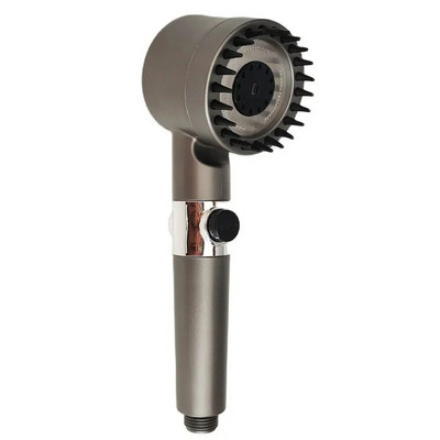 Filtru pentru cap de duș cu 3 moduri de înaltă presiune, masaj cu precipitații, spa, duș sub presiune, duză de pulverizare cu o singură cheie, accesorii pentru baie