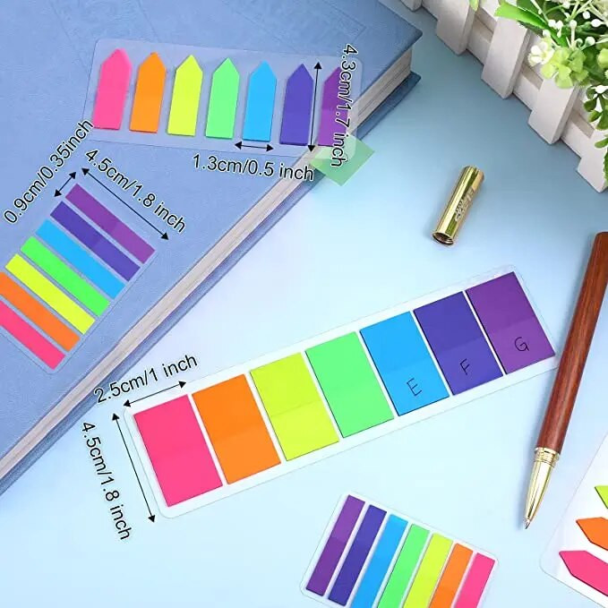 700-osaline komplekt Kaasaskantavad kleebised Märkmikud Märkmikud Sildid Aksessuaarid