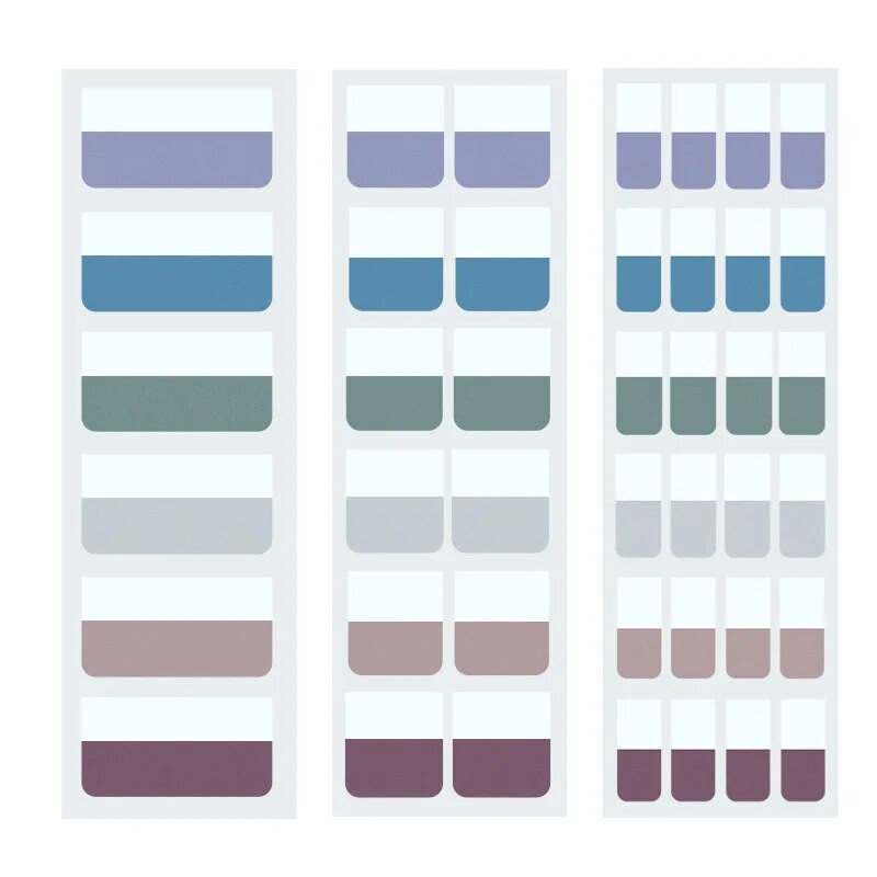 Αυτοκόλλητα ευρετηρίου Αυτοκόλλητα με αυτοκόλλητες ετικέτες που επισημαίνονται με έγχρωμο αυτοκόλλητο φθορίζοντος αυτοκόλλητο οδηγιών αυτοκόλλητες σημειώσεις