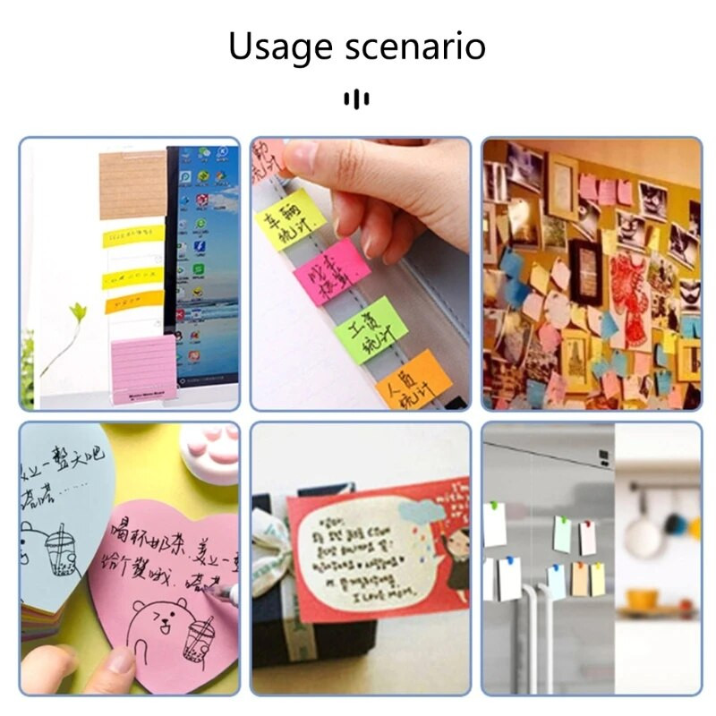 Naljepnice za indeks Morandi Color Convenience Stickers Ins Style Color Student Notes