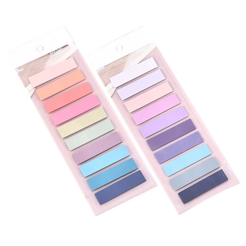Naljepnice za indeks Morandi Color Convenience Stickers Ins Style Color Student Notes
