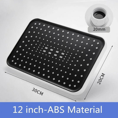 Κεφαλή ντους βροχής Μεγάλης ροής Υπερφόρτιση Κεφαλή ντους βροχής Ανταλλακτικά Μπάνιου Μπάνιου Αξεσουάρ Ξενοδοχείου ντους