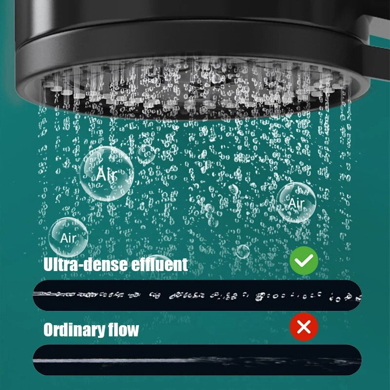 10 režiimi kõrgsurvefiltriga dušiotsik, üks klahvistik, vesi Vannitoa käeshoitav dušipea kaasaskantav dušiotsik