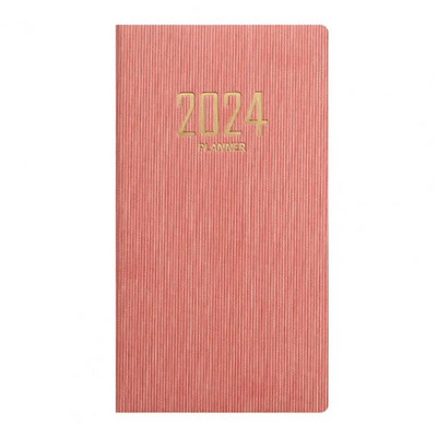 A6 planavimo bloknotas netikros odos viršelis storas popierius, sklandžiai rašomas 2024 m. darbotvarkės sąsiuvinis namų biuro mokyklai