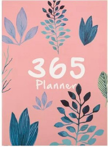 Fashion DIY 365 Days Planner Organizer A4 bloknotas Mėnesio savaitės tvarkaraščio rašymo knyga be laiko apribojimų