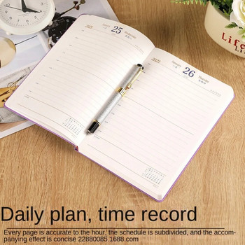 Планиране на работата Управление на времето Офис консумативи Бизнес бележник Планер за дневен ред 2023 A5 Бележник Годишен календар