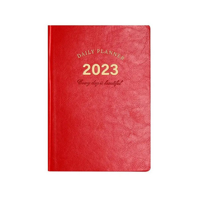 Προγραμματισμός εργασίας Διαχείριση χρόνου Αναλώσιμα γραφείου Business Notepad Agenda Planner 2023 A5 Notebook Ετήσιο ημερολόγιο