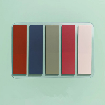 Ins Style Fluorescence Self-Adhesive Memo Pad Αυτοκόλλητες σημειώσεις Σημειώσεις σελιδοδείκτης Φοιτητικά επιστολόχαρτα Είδη γραφείου